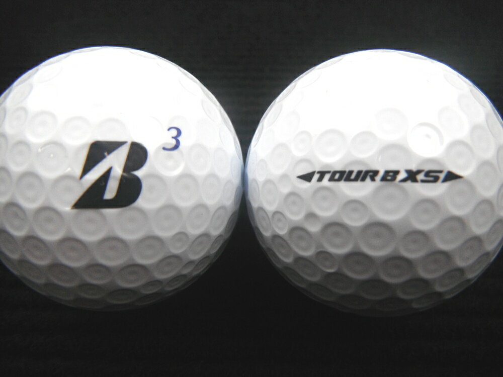 ランク2 BRIDGESTON GOLF ブリヂストンゴルフ TOUR B XS 17年モデル Bマーク　ホワイト ゴルフボール　ロストボール【あす楽対応_近畿】【中古】