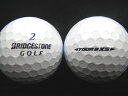 ランク1 BRIDGESTON GOLF ブリヂストンゴルフ TOUR B XS 17年モデル ブリヂストンロゴ　ホワイト ゴルフボール　ロストボール