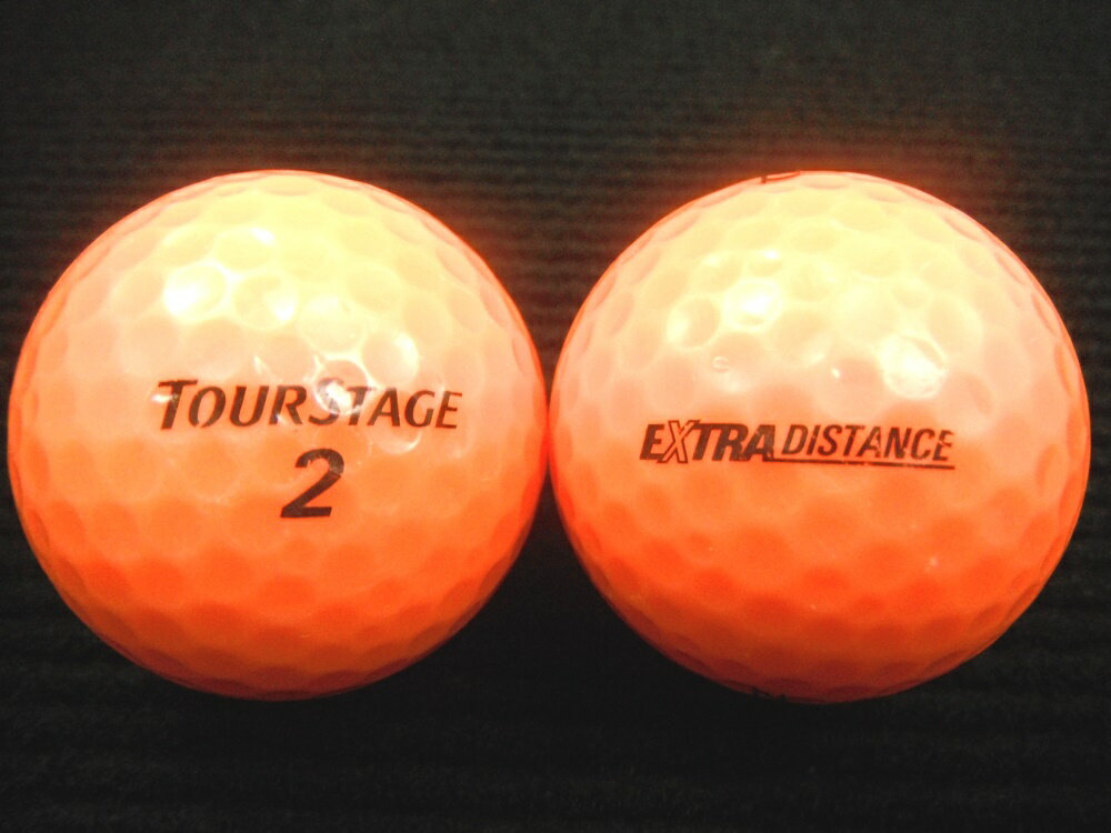 ランク1 特選ロスト ツアーステージ EXTRA DISTANCE オレンジ 【ロストボール】 【ゴルフボール】 【あす楽対応_近畿】【中古】