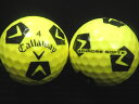 ランク2 Callaway キャロウェイ CHROME SOFT TRUVIS シェブロン 18年モデル イエロー×ブラック 