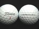 ランク2 高品質ロスト タイトリスト Pro V1X 19年モデル ホワイト 