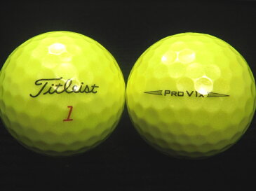 タイトリスト Pro V1X 19年モデル イエロー 【あす楽対応_近畿】【中古】