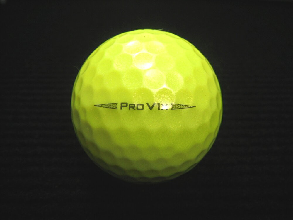 タイトリスト Pro V1X 19年モデル イエロー 【あす楽対応_近畿】【中古】