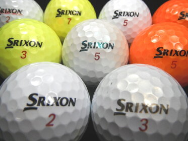 【送料無料】訳あり激安品!スリクソンZ−STARorZ−STARXV09年〜19年モデル混合50P【ロストボール】【ゴルフボール】【あす楽対応_近畿】【中古】