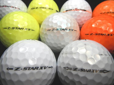 【送料無料】訳あり激安品!スリクソンZ−STARorZ−STARXV09年〜19年モデル混合50P【ロストボール】【ゴルフボール】【あす楽対応_近畿】【中古】