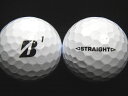 ランク2 BRIDGESTON GOLF ブリヂストンゴルフ SUPER STRAIGHT 19年モデル Bマーク ホワイト ゴルフボール　ロストボール