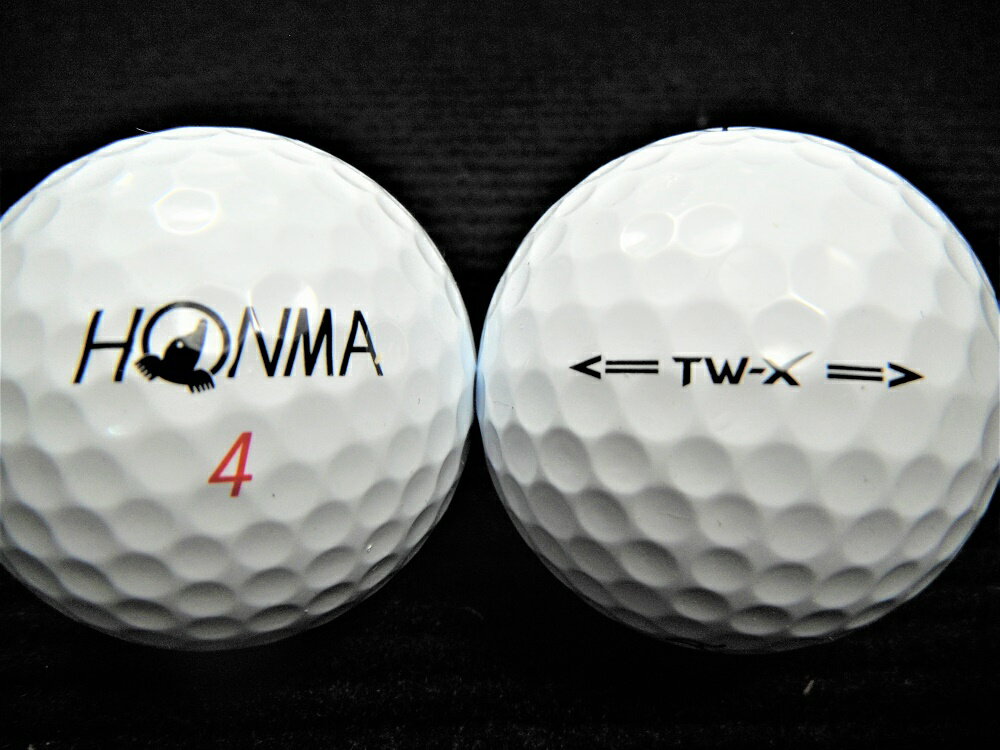 ランク1 特選ロスト HONMA ホンマ TW−X 19年モデル ホワイト 中古 ゴルフボール ロストボール カラーボールあす楽対応