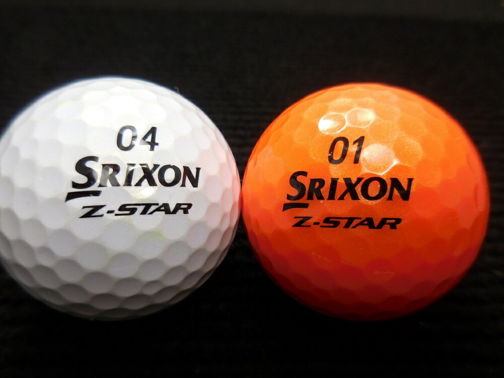 ランク1 特選ロスト SRIXON Z−STAR DIVIDE21年モデル オレンジ/ホワイト 【あす楽対応_近畿】【中古】