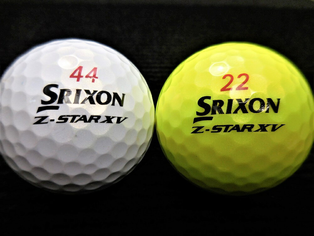 ランク2 高品質ロスト SRIXON Z−STAR XV DIVIDE21年モデル イエロー/ホワイト 【あす楽対応_近畿】【中古】