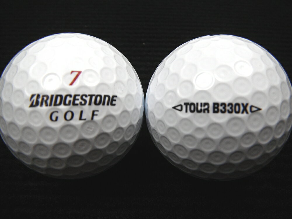 ランク1 特選ロスト BRIDGESTON GOLF ブリヂストンゴルフ TOUR B330 X 16年モデル ホワイト ゴルフボール ロストボール【あす楽対応_近畿】【中古】