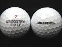 ランク2 高品質ロスト BRIDGESTON GOLF ブリヂストンゴルフ TOUR B330 X 16年モデル ホワイト ゴルフボール　ロストボール