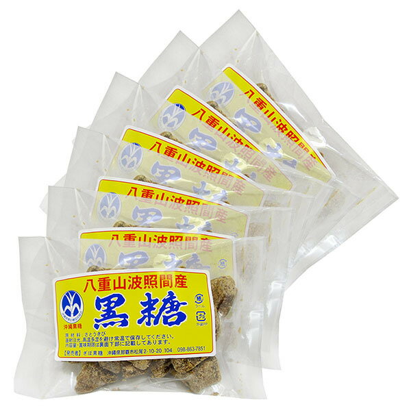 八重山波照間産純黒糖【100g×6袋セット】