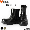 【正規品】 UGG レインブーツ ショート ブーツ レディース おしゃれ ブランド 雨 靴 黒 ブラック 緑 カーキ オリーブ Drizlita アグ ブーツ 正規品 ドリズリータ 1125731 梅雨 レインシューズ …