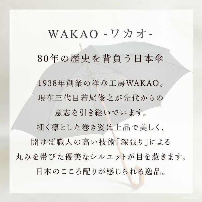 雨傘 メンズ 長傘 ブランド 傘 WAKAO 長傘 ブランド ワカオ 日本製 超軽量 カーボン 大判 65cm 軽い かっこいい 細い 8本骨 バンブーハンドル 寒竹 ビジネス スーツ カジュアル 着物 浴衣 フォーマルに おしゃれ ブラック 黒 ネイビー 紺 恋人 夫 父 男性へのプレゼントに