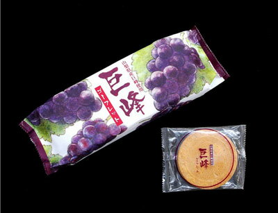 巨峰ゴーフレット【山梨 国産 巨峰 ゴーフレット 10枚入り 焼き菓子 個包装 】