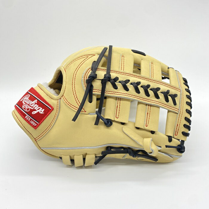 【ローリングス】 硬式グローブ 外野用 右投げ用 GH4PRY70 高校野球対応 サイズ：13 グラブ袋付き