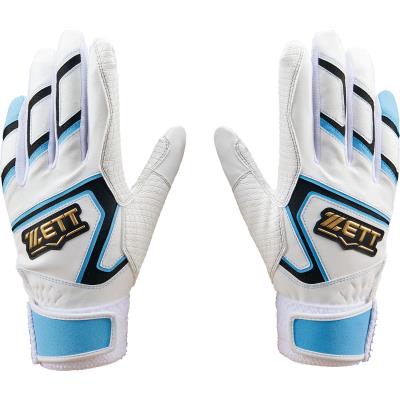 zett ゼットジュニア用 バッティンググローブ JB19202JB 刺繍対応 刺繍サービス クリックポスト発送 刺繍
