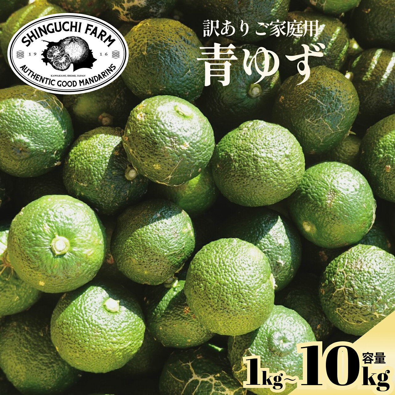【創業110年 老舗農家が本気で作った】訳あり青ゆず 防腐剤 ワックス不使用 薬味 ...