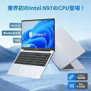 楽天信業達楽天市場店【予約販売】 ノートパソコン 新品インテル Alder Lake N97 【メモリ16GB DDR4 SSD 512GB】 最大3.6GHz windows11 15.6型 IPS液晶 ノートpc WiFi5 BT5.0 フルHD 1080P ビジネス 大学生 プレゼント 初心者向け TFカード