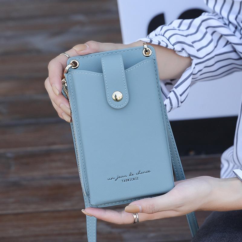 Rakuten - スマホポーチ レディース ショルダーポーチ ショルダーバッグ 縦型 財布 お財布ポシェット スマホバッグ 人気 可愛い 携帯ポーチ 軽量