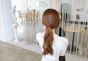 スプリングヘアゴム10個セットスパイラリングシュシュヘアゴム海プール激安♪20倍送料無料