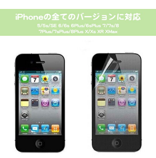 保護フィルム iPhone13 iPhone12 iPhone11 Pro ProMax mini iPhoneXs iPhoneXR iPhoneXsMax iPhoneX iPhone8 iPhone8Plus iPhone7 7s iPhone7Plus iPhone6s iPhone6sPlus iPhoneSE iPhone5s iPhone5 iPhone4 4s SE2 SE3 クリア 透明 液晶保護 フィルム 送料無料