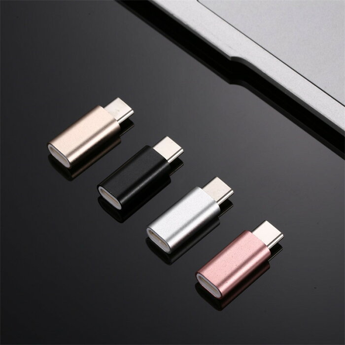 変換アダプタ iPhone to Micro USB 全6色 スリムタイプ アルミ製 Xperia android Samsung Huawei IQOS 送料無料