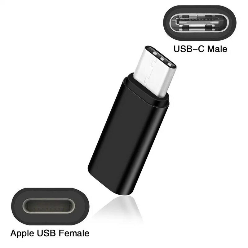 変換アダプタ iPhone to USB-C 全6色 ス