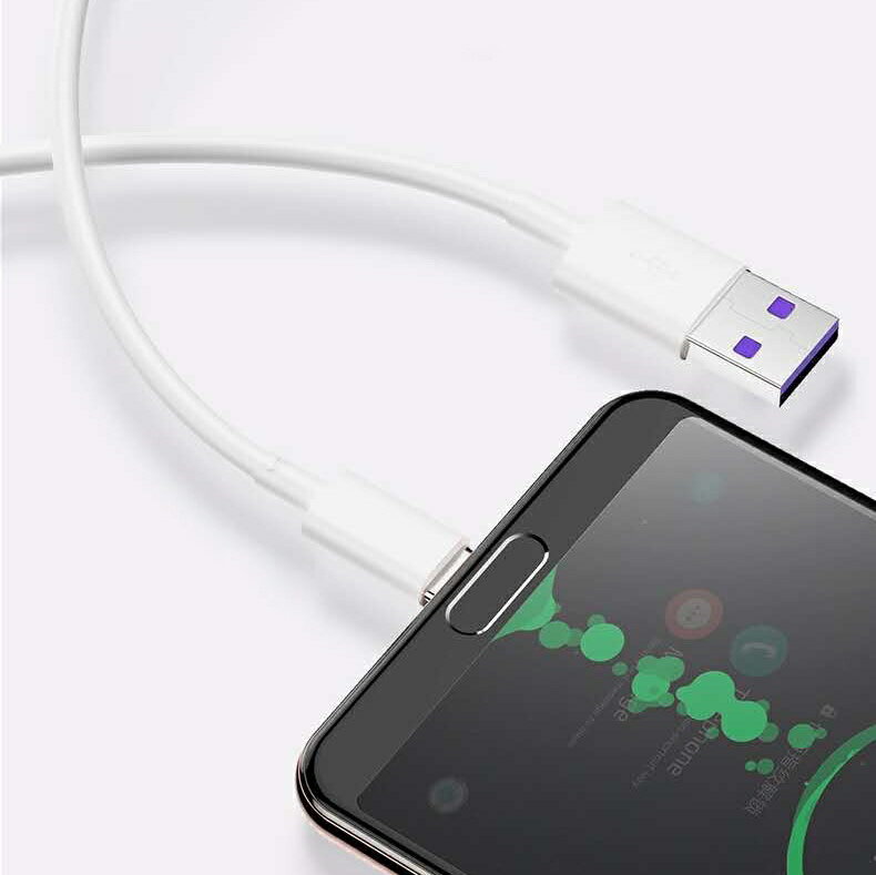 充電ケーブル Type-C 5A 対応 超急速 充電 HUAWEI ファーウェイ 送料無料