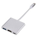 typeC 変換アダプタ HDMI USB 3.1 充電 出