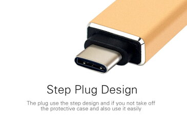 変換アダプタ OTG USB Type-A to Type-C アルミニウム製
