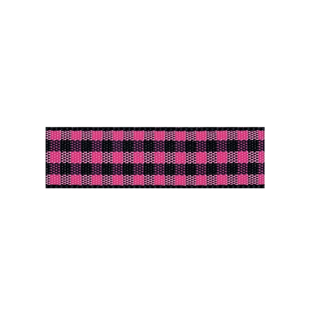 Ribbon - RibbonBon チェックタフタリボン #143 15mm幅 巻(30m) 5サイズ79色展開