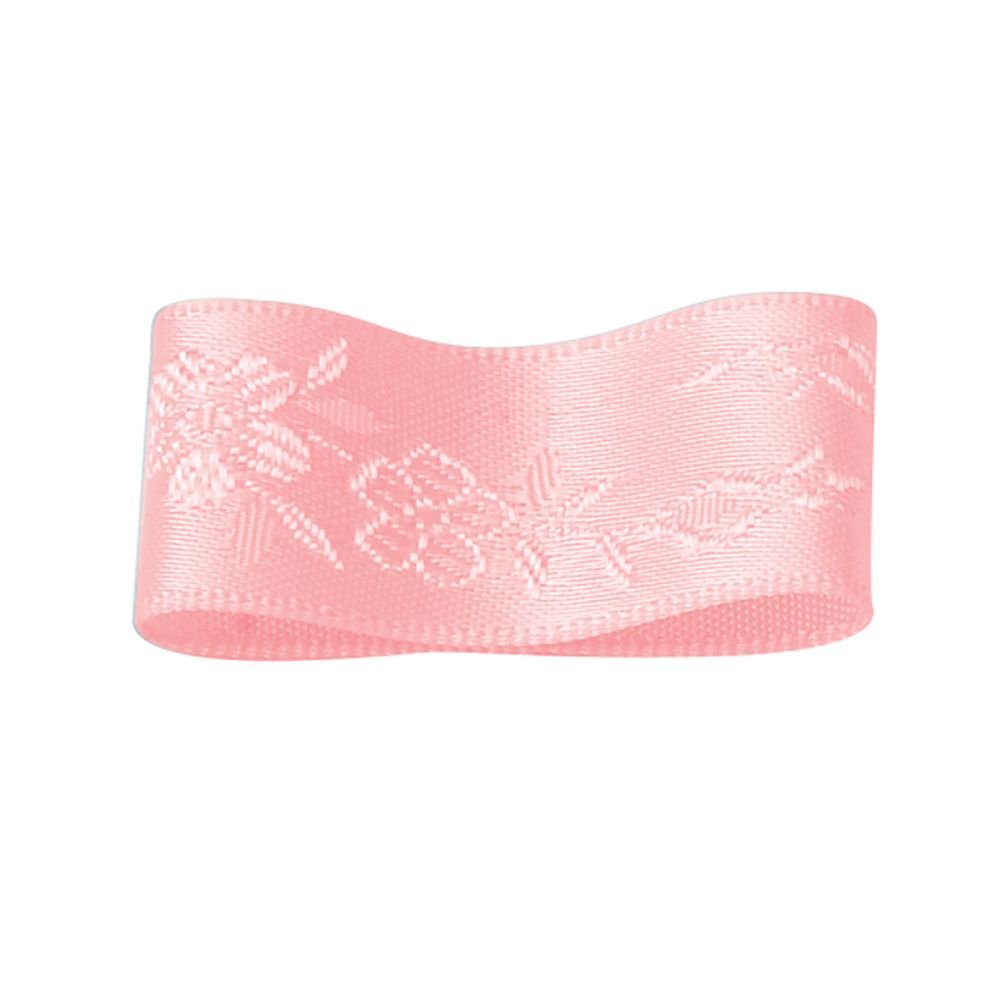 RibbonBon ジャガードサテンリボン #003 35mm幅 巻(15m) 3サイズ20色展開