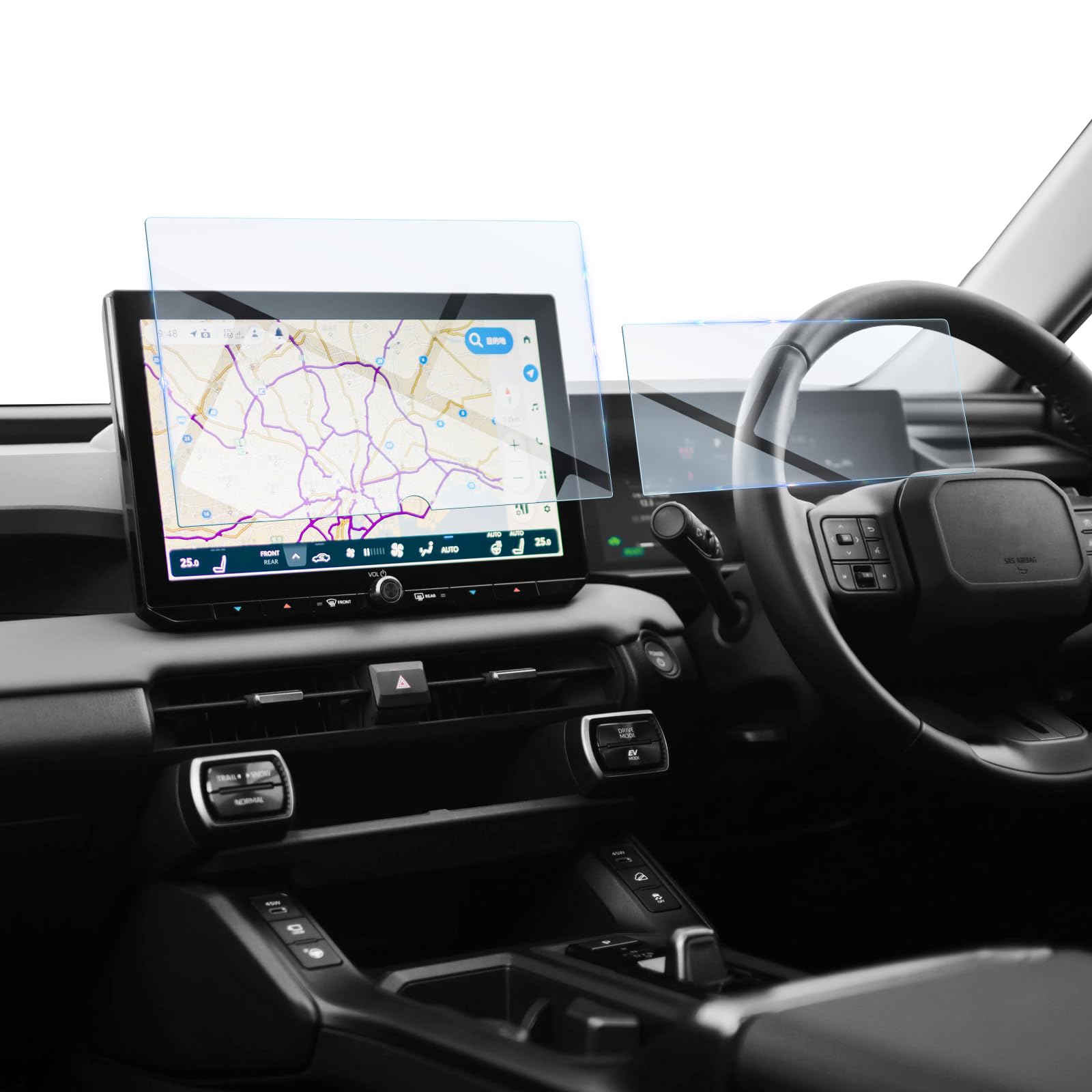 LUWU 新型RAV4 60系ナビ+メーターガラスフィルム 新型ラブフォー アクセサリー RAV4 2026 カスタムパーツ