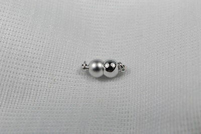パーツ ハンドメイド クラスプ マグネット クラスップ ロジウムカラー 6x14mm 雪だるま型 再入荷 532P15May16 ポイント5倍