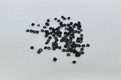 PARTS rubber cusion necklace XL-size 2mm big hole 5color handmade 100pcs 532P15May16 ݥ5