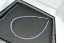 ファイバー 3mm ネックレス ラベンダー ライン 45cm SV 532P15May16 ポイント5倍