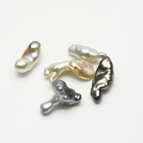 南洋白蝶/タヒチ黒蝶真珠パールルース ケシ 5ピース 4-5mm マルチカラー 南洋白蝶/タヒチ黒蝶真珠パールルース ケシ 5ピース 4-5mm マルチカラー