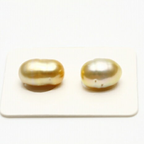 南洋白蝶真珠パールルース 両穴 2ピース 8mm/9mm ナチュラルゴールドカラー 南洋白蝶真珠パールルース 両穴 2ピース 8mm/9mm ナチュラルゴールドカラー