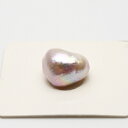 アコヤ真珠パール両穴ルース 13×10mm ピンクカラー(4)