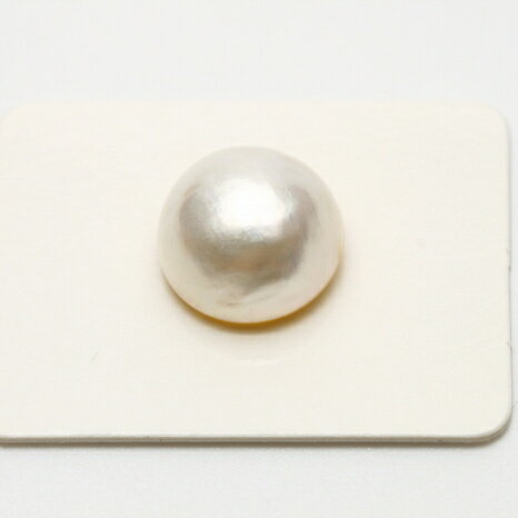 マベ真珠パールルース　13mm　ホワイトカラー