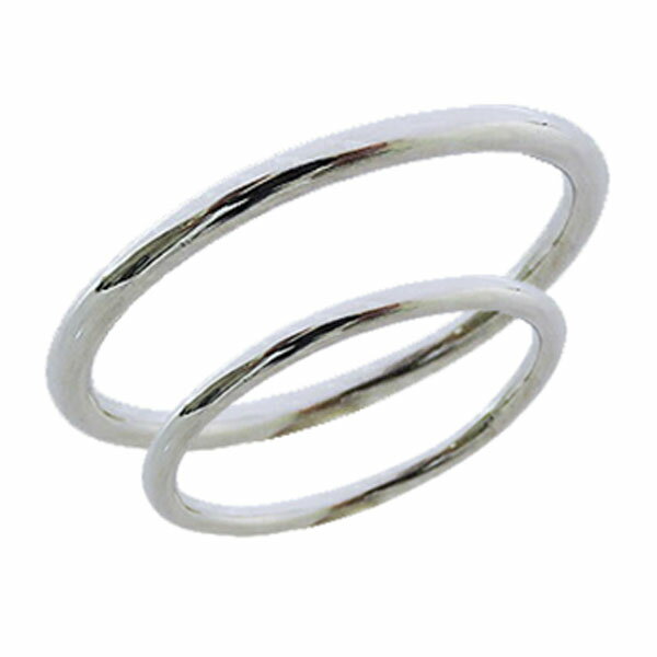 ペアリング 指輪 ペア リング 華奢リング ベビーリング k18 ホワイトゴールド 18k 18金 メンズ レディース シンプル 重ね着け カジュアル 人気 お...