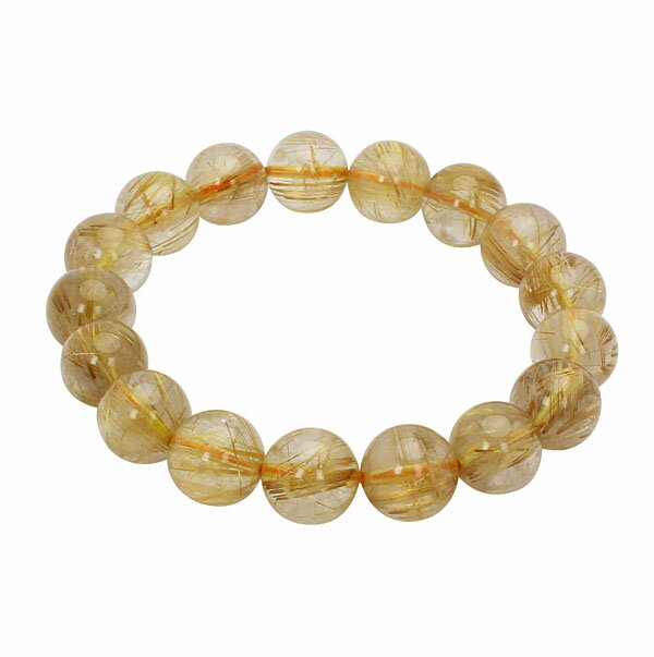 【10%OFF 12/3 20時より】ルチルクォーツ パワーストーン 高品質 ブレスレット メンズ 希少 ルチル 金線入水晶 金紅石 送料無料 人気 おすすめ ...