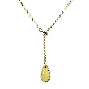 シトリンネックレスペンダントシトリ...