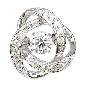 【ポイント10倍】ブローチ メンズ ダイヤモンド ダンシングストーン タイニーピン k18 ホワイトゴールド トゥインクルセッティング 送料無料 アンティーク調...