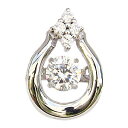 【ポイント10倍】ブローチ ダンシングストーン メンズ タイニーピン トゥインクルセッティング k18 ホワイトゴールド ダイヤモンド 送料無料 アンティーク調...