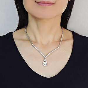 ダイヤモンドネックレス 贈り物 ネックレス 贈り物 ダイヤモンド ペアシェイプ 2.004カラット ラウンドカット 合計1.65カラット プラチナ Pt900一点限り 送料無料 カジュアル アクセサリー 人気 おすすめ トレンド プレゼント ギフト 記念日
