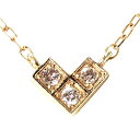 【只今 ポイント10倍中!】ネックレス ペンダント ダイヤモンド 0.03ct k10 イエローゴールド ダイヤモンドネックレス メンズ 4月誕生石 送料無料 ...
