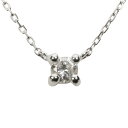 【決算セール ポイント10倍】ネックレス メンズ ダイヤモンド ホワイトゴールド k18 18k 18金 ネックレス プチネックレス ダイヤ ペンダント 送料無...