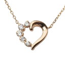 【只今 ポイント10倍中!】ネックレス ダイヤモンド メンズ ピンクゴールド k18 18k 18金 ネックレス プチネックレス ダイヤ ペンダント 送料無料 ...